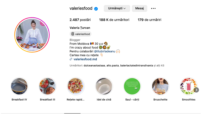 Valeriesfood - bloguri culinare - FoodCew