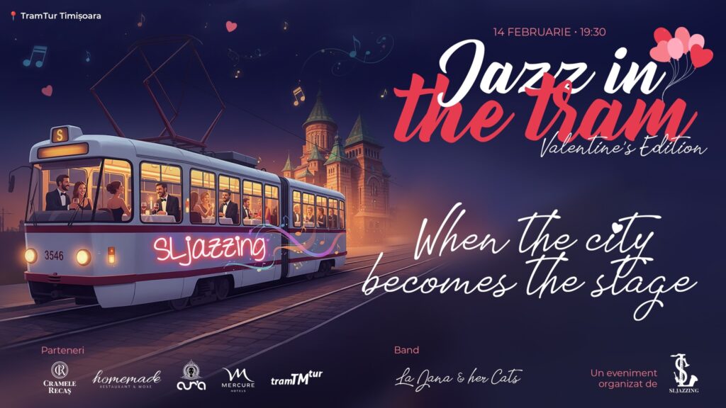 Jazz in the tram - Valentine’s Day 2026 în Timișoara - FoodCrew